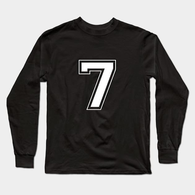 Seven Long Sleeve T-Shirt by SashaRusso